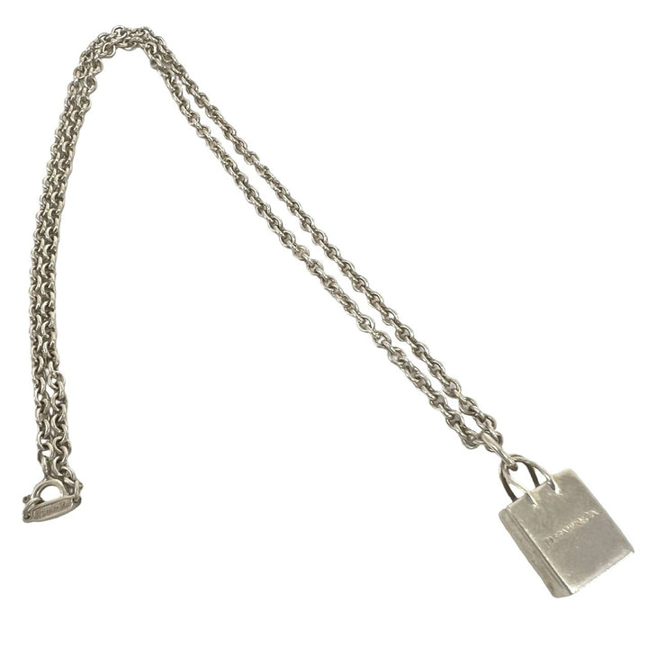 necklace tiffany shopping bag necklace