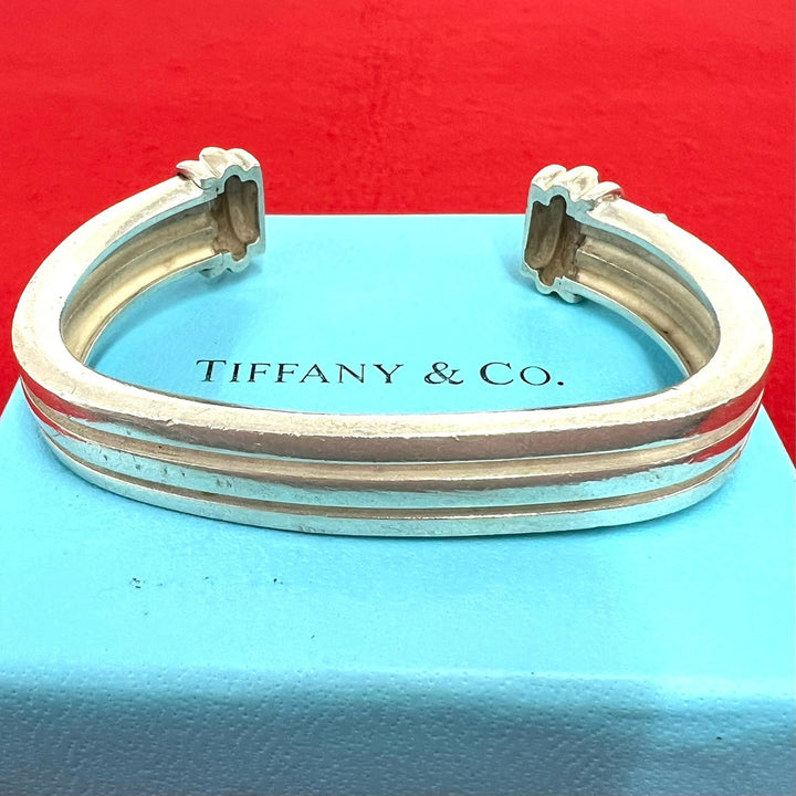 Bangle Tiffany Grooved Cuff Bangle
