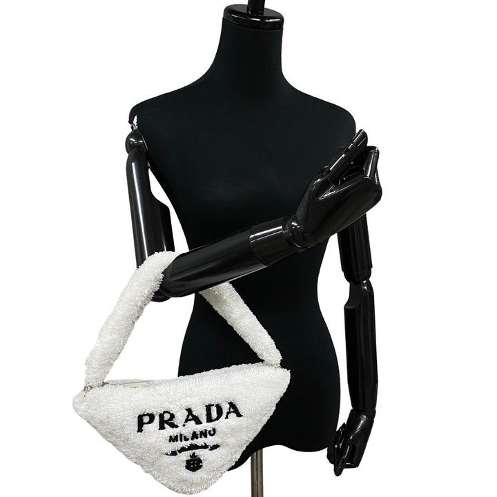 手提包 Prada 三角毛圈布