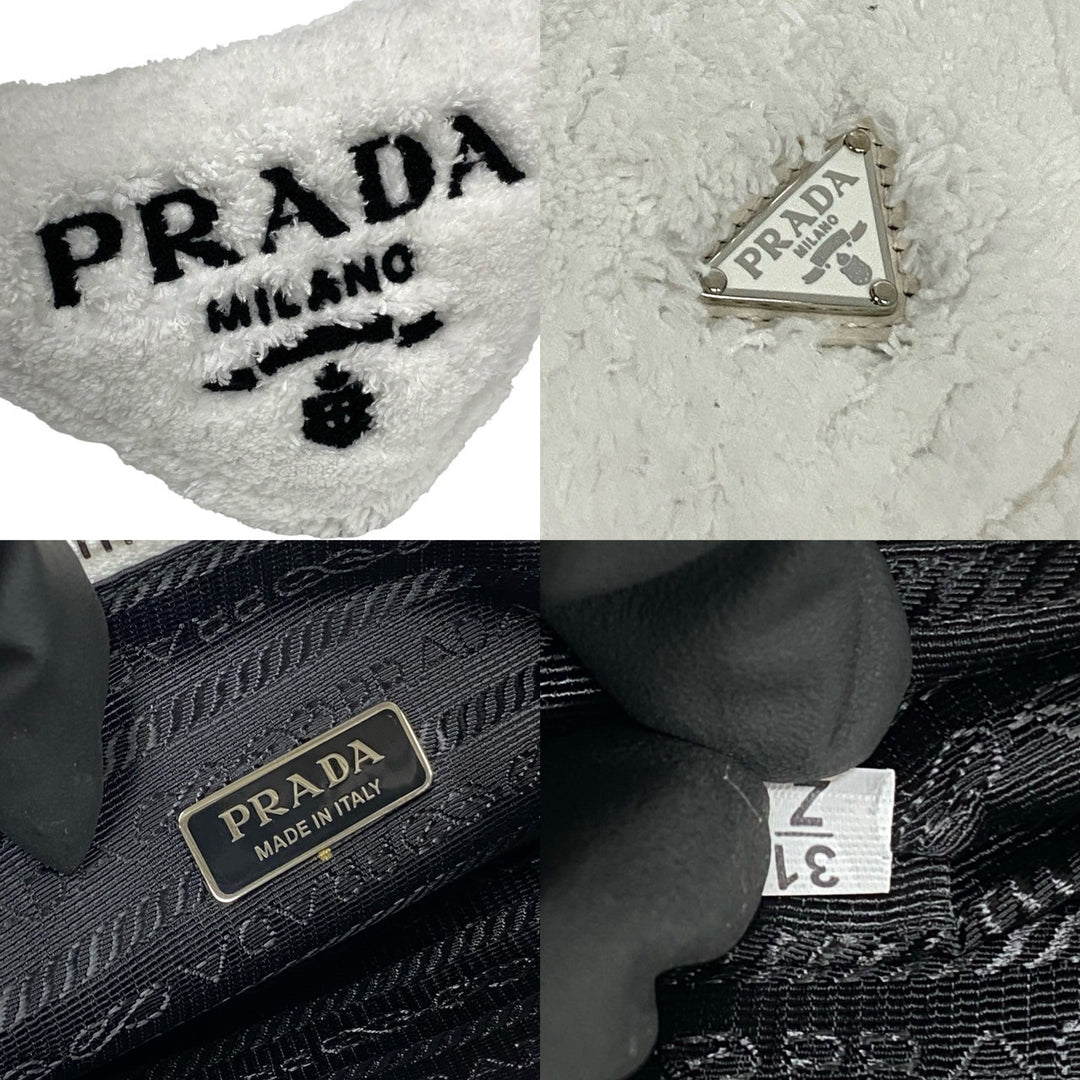 手提包 Prada 三角毛圈布