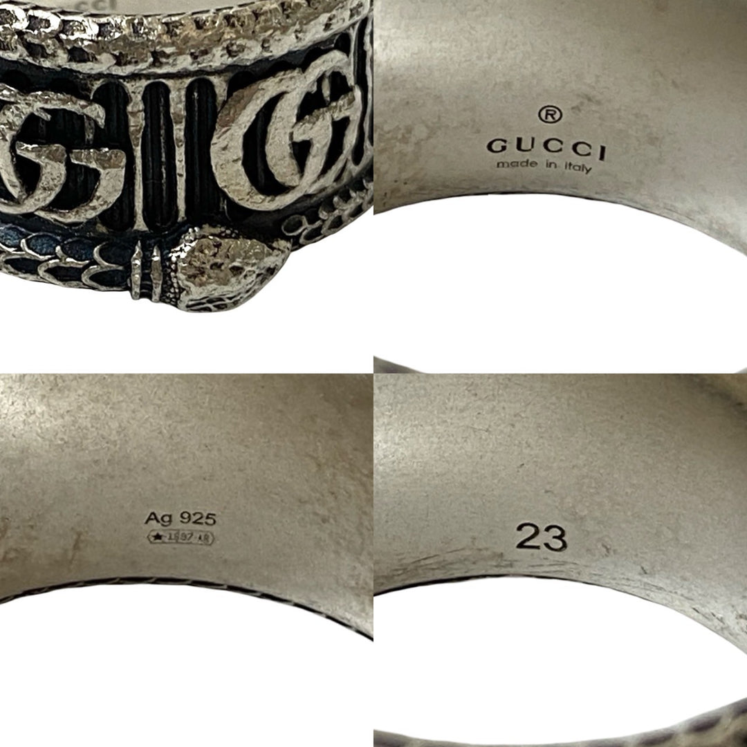 戒指 Gucci 雙 G 蛇形戒指