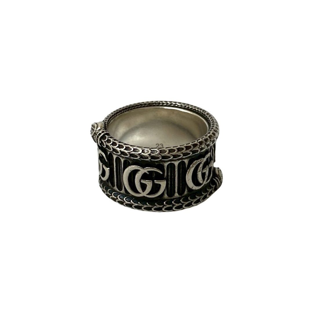 戒指 Gucci 雙 G 蛇形戒指