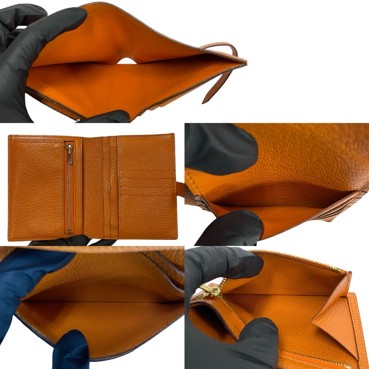 二つ折り財布 エルメス ベアン コンパクト