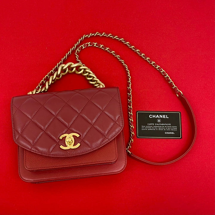 Chanel 小翻蓋單肩包