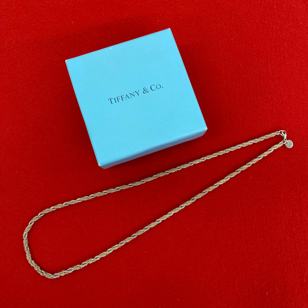 necklace tiffany twisted rope necklace