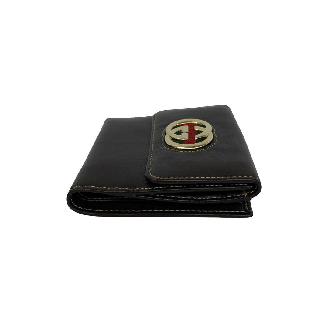 雙折皮夾 gucci