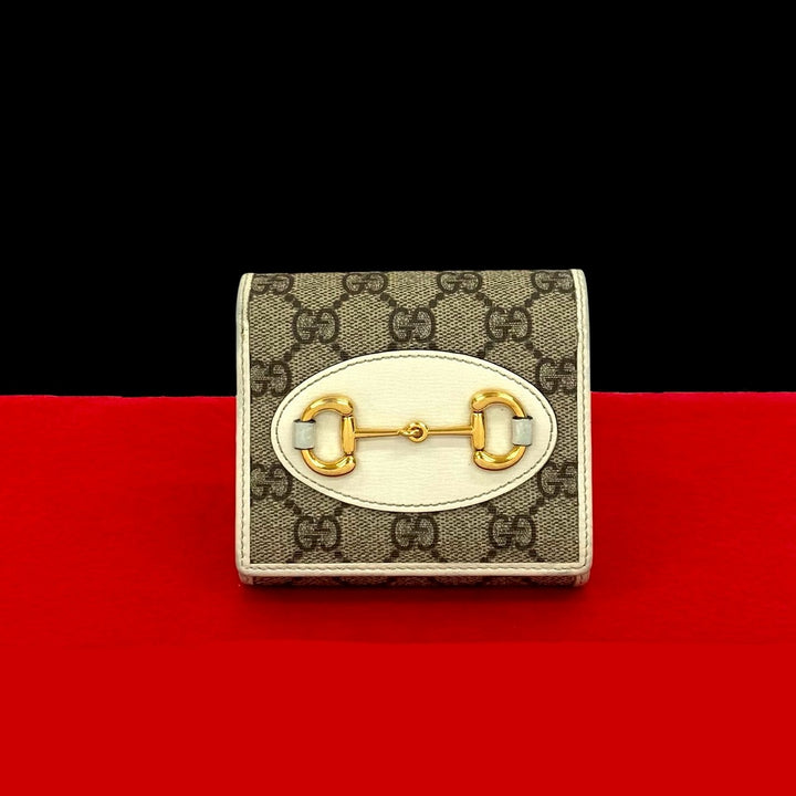 雙折皮夾 gucci