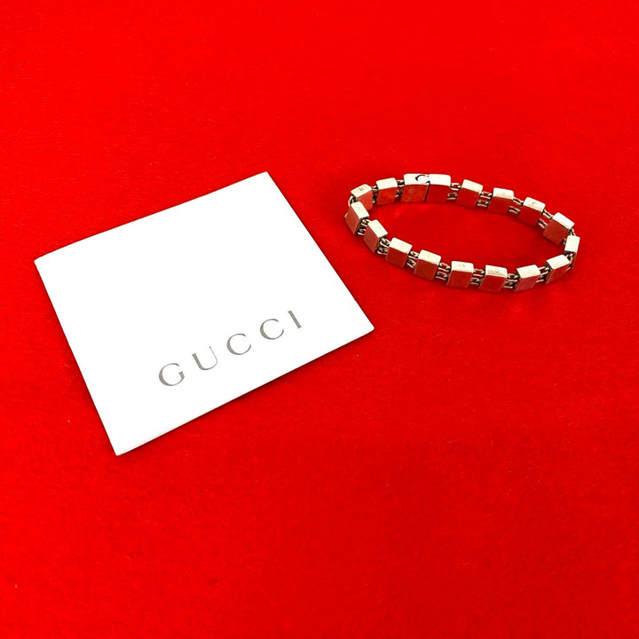 手鍊 gucci 方形鏈條手鍊