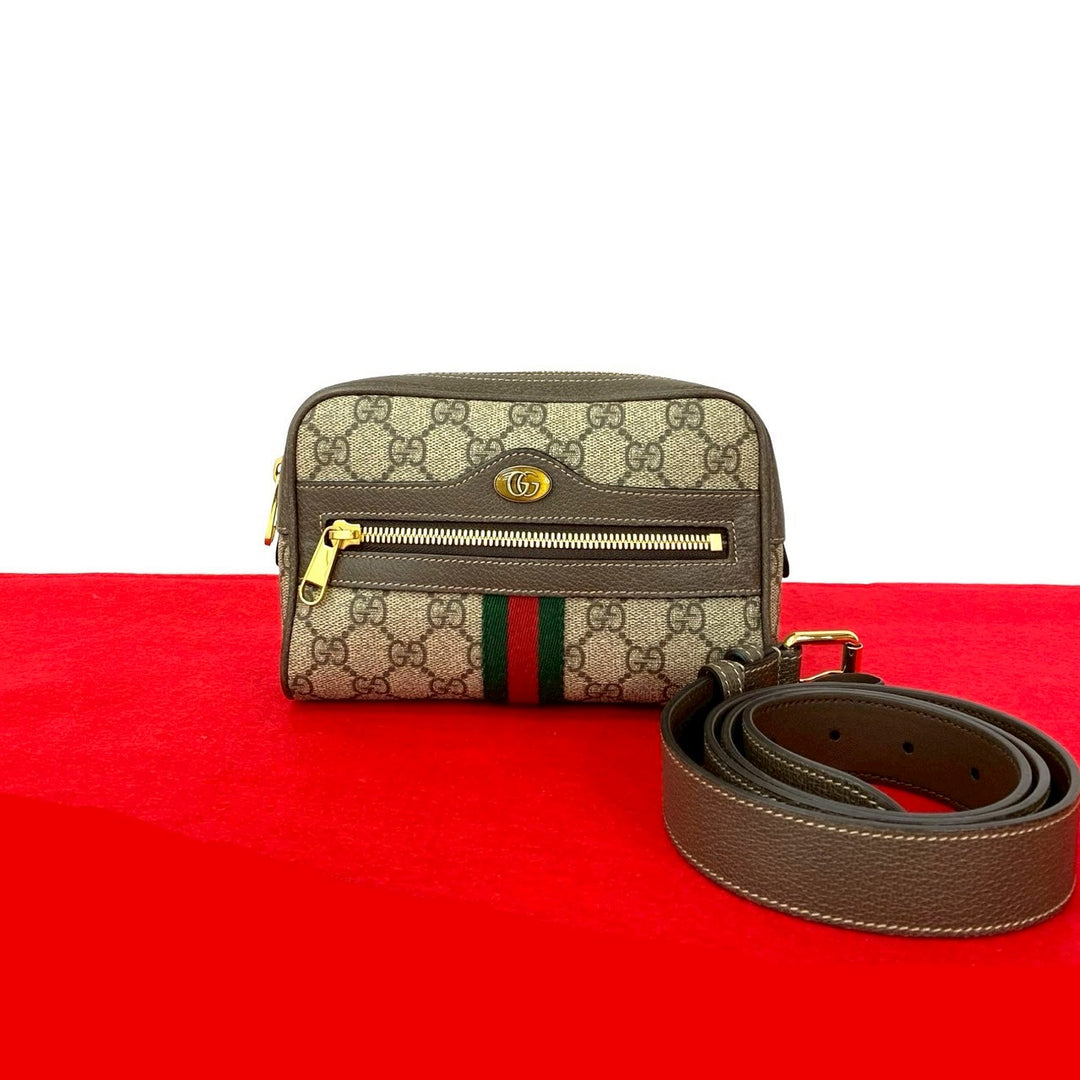 身體包 Gucci GG Supreme Ophidia 腰包