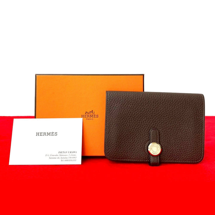Hermes Dogon 緊湊型雙折皮夾