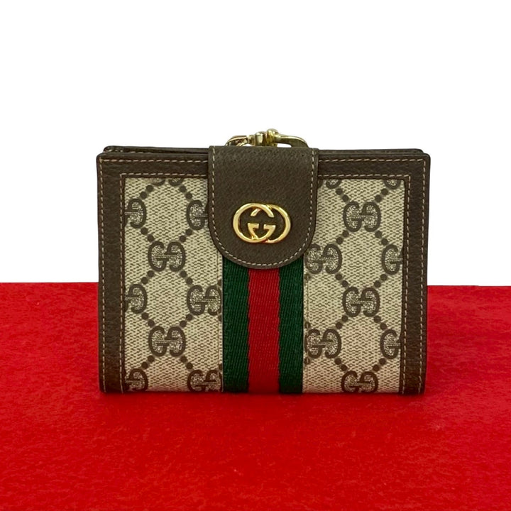 雙折皮夾 gucci