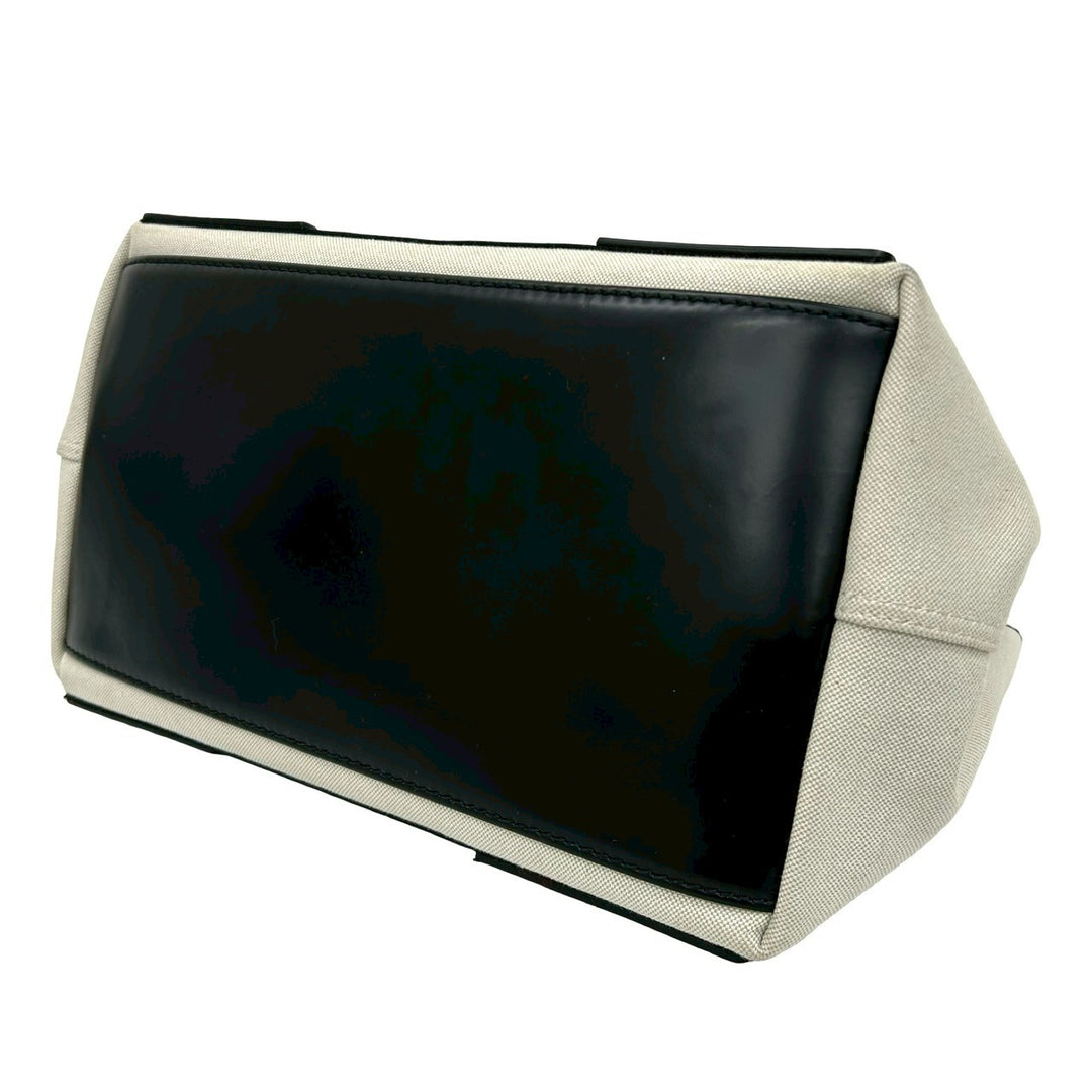 トートバッグ バレンシアガ ネイビーカバス S