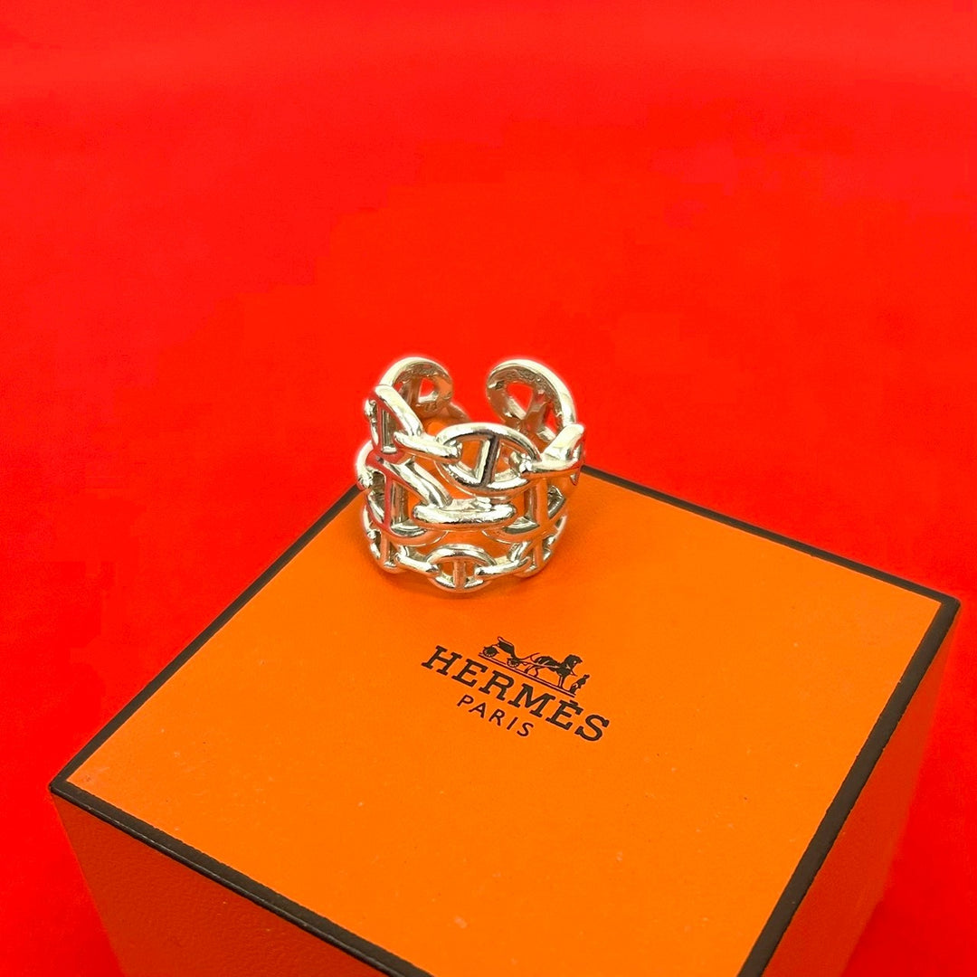 Rings/Rings Hermes Chaine d'Ancre Enchene Ring
