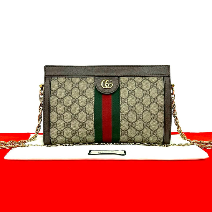 Shoulder bag Gucci Ophidia GG small