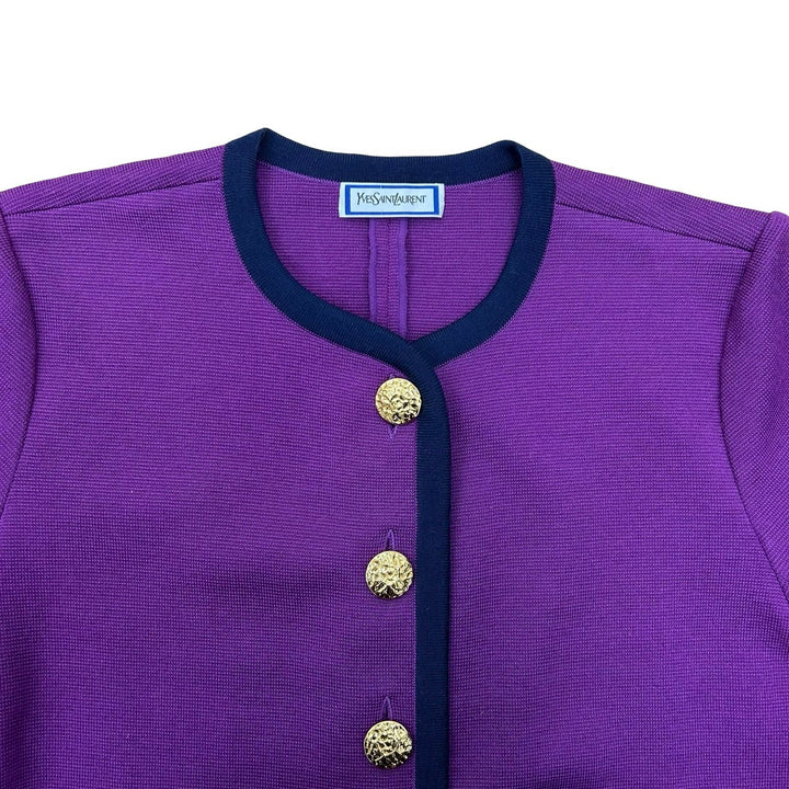 開襟衫 Yves Saint Laurent