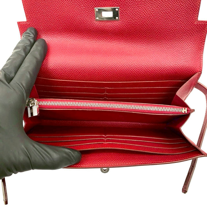 Long wallet Hermes Kelly wallet long