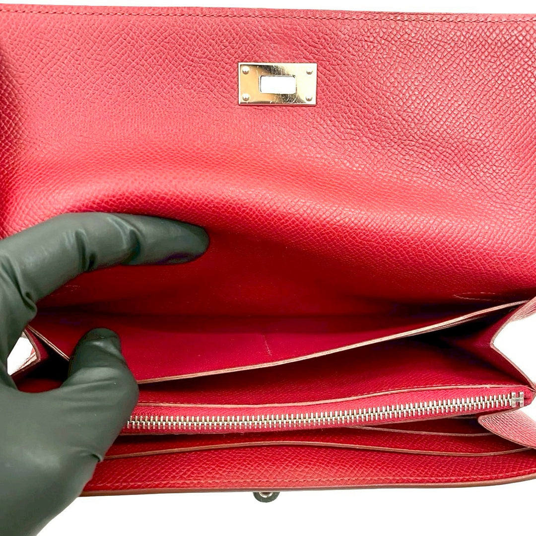Long wallet Hermes Kelly wallet long