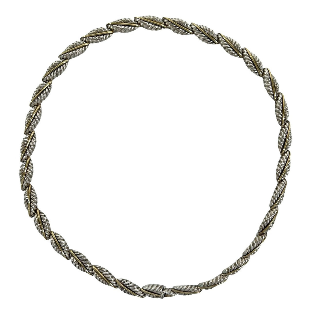 Necklace Tiffany Natural Leaf Combination Necklace