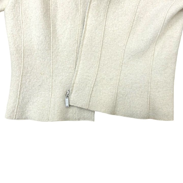 collarless jacket chanel