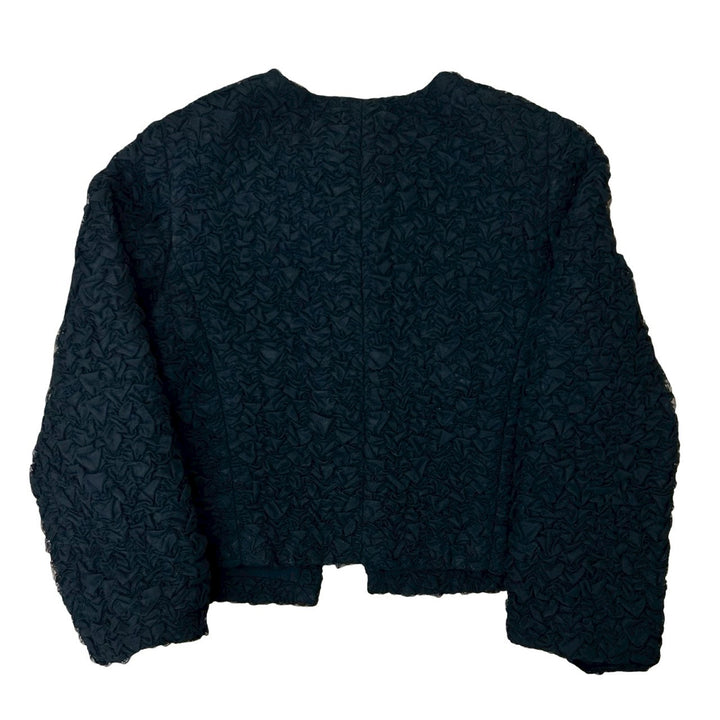 collarless jacket chanel