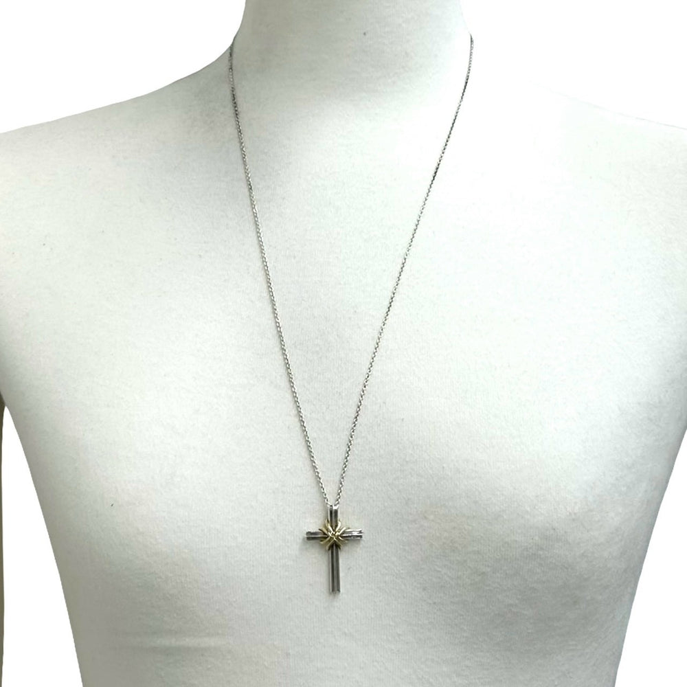 ネックレス ティファニー シグネチャー クロス ネックレス