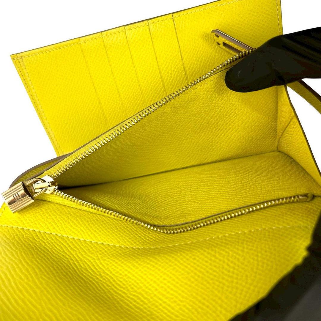 雙折皮夾 Hermes Kelly 皮夾 緊湊型