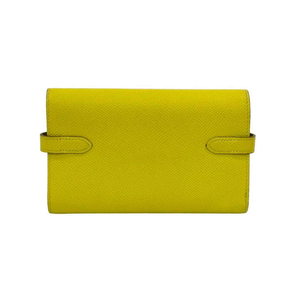 雙折皮夾 Hermes Kelly 皮夾 緊湊型