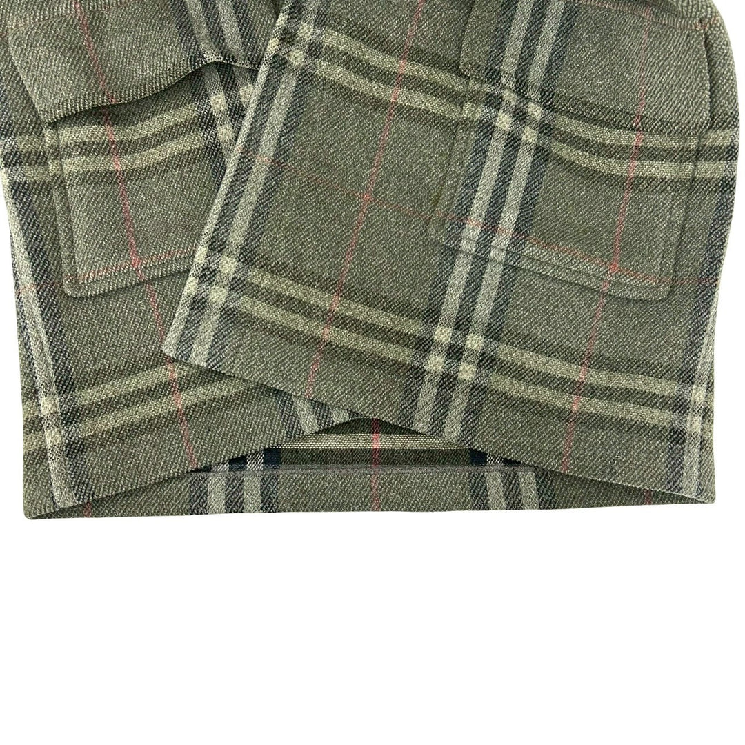 粗呢大衣 burberry