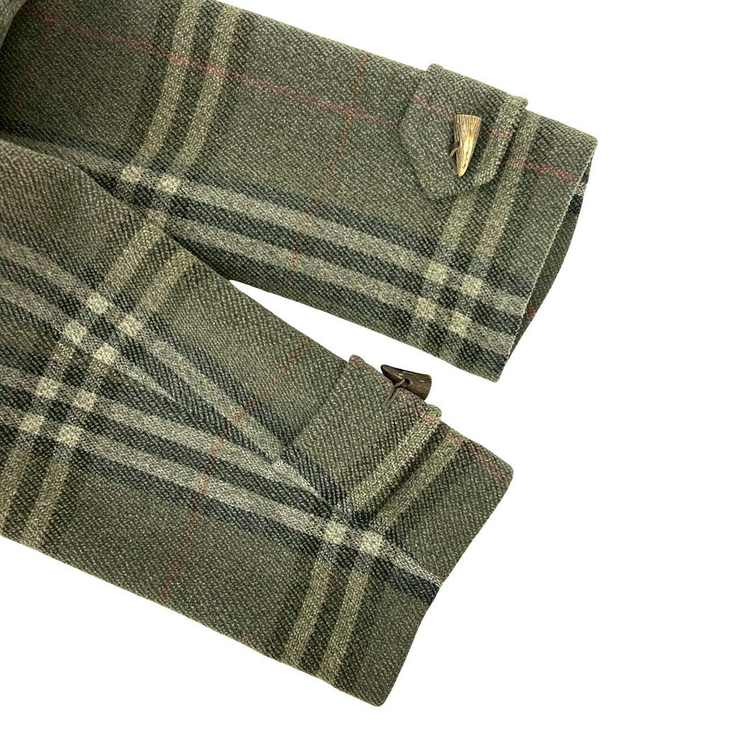 粗呢大衣 burberry