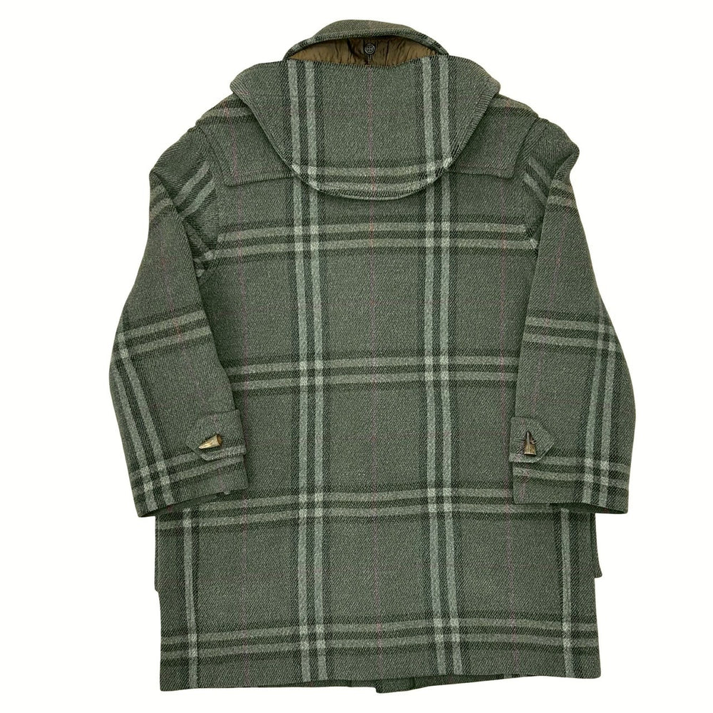 粗呢大衣 burberry