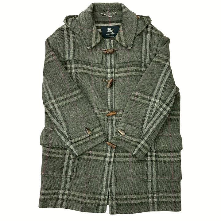 粗呢大衣 burberry