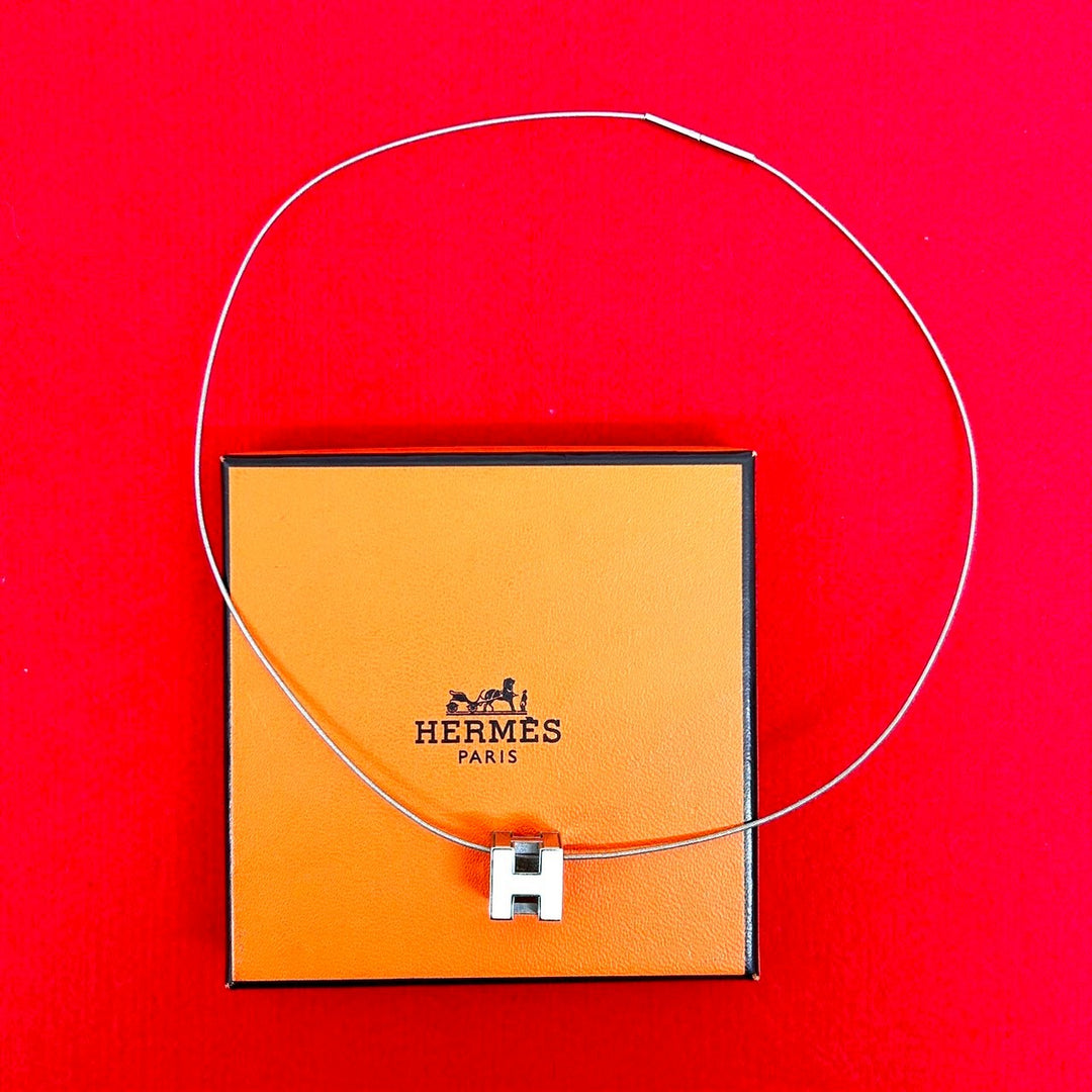Hermes Cage de Ash H Cube 項鍊