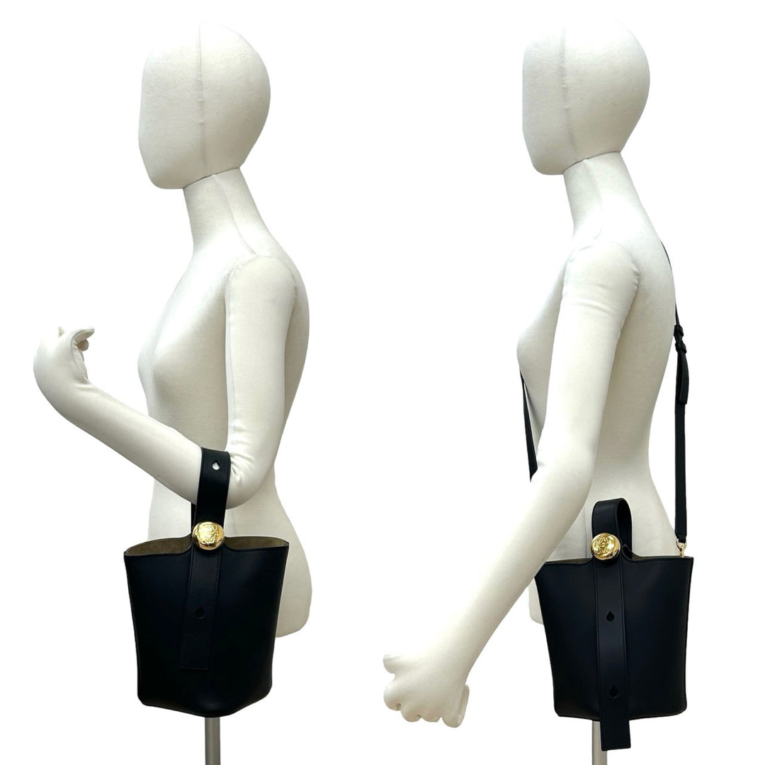 shoulder bag loewe pebble bucket bag mini
