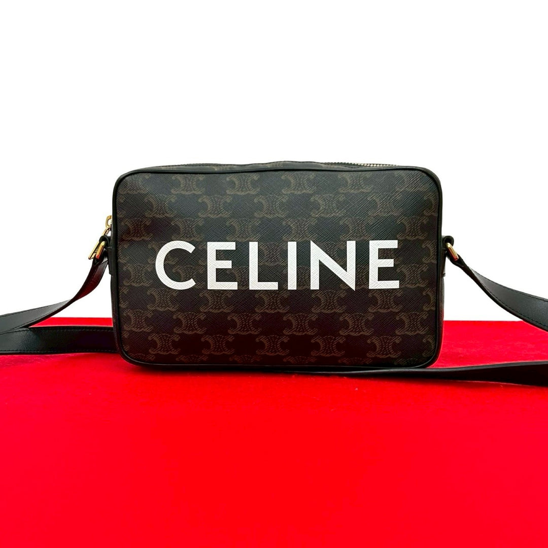 Shoulder bag Celine Triomphe medium messenger