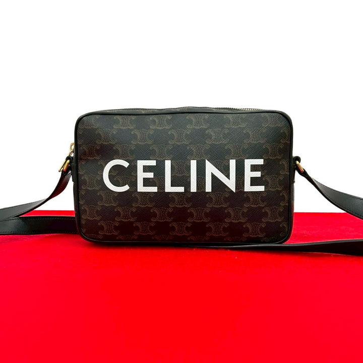 Shoulder bag Celine Triomphe medium messenger
