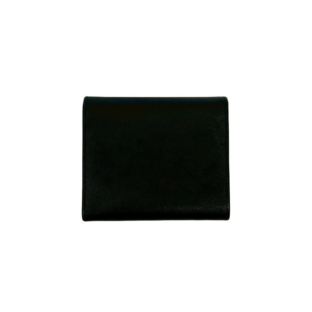 trifold wallet prada