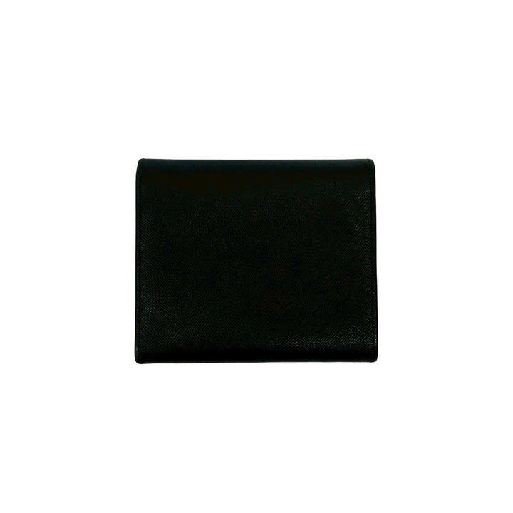 trifold wallet prada