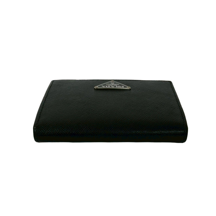 trifold wallet prada