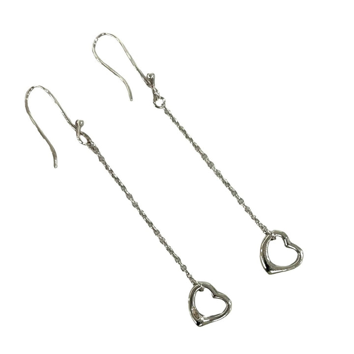 earrings tiffany open heart earrings