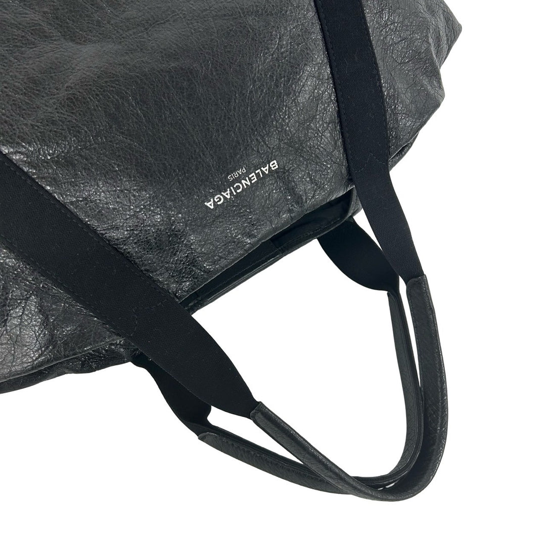 Tote bag Balenciaga navy cabas M