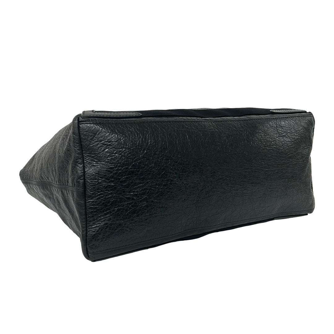 Tote bag Balenciaga navy cabas M