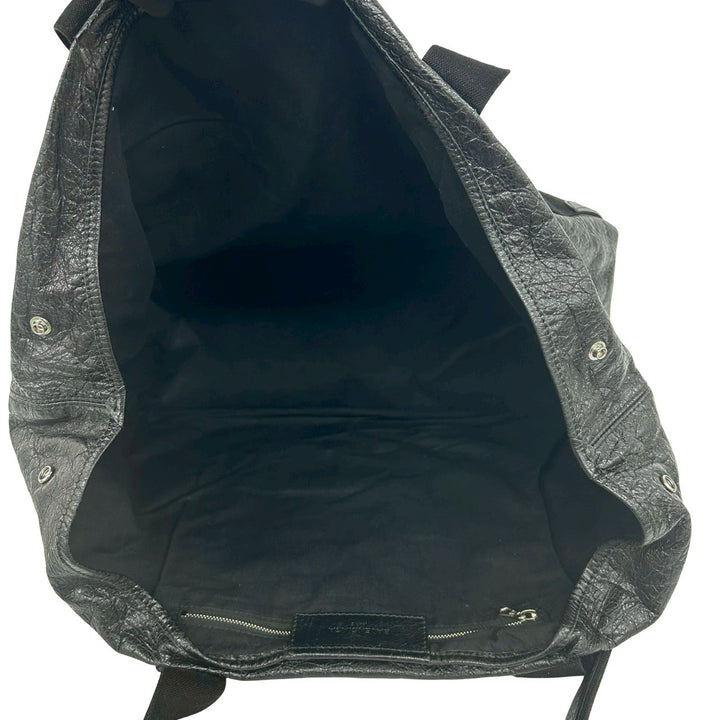 Tote bag Balenciaga navy cabas M