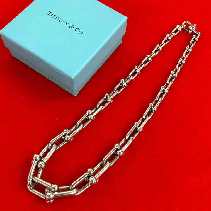 ネックレス ティファニー ハードウェア グラジュエイテッドリンク ネックレス