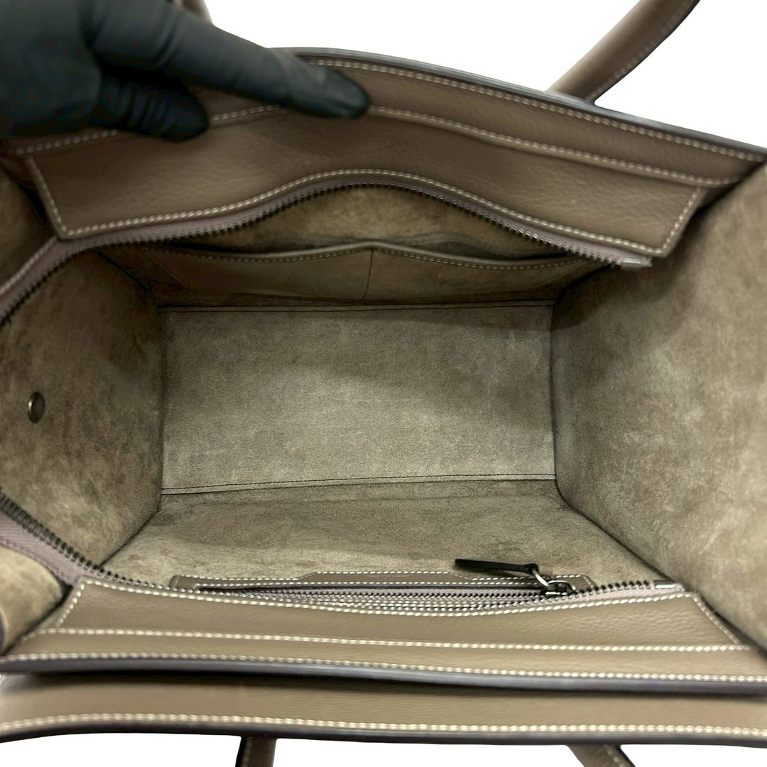 handbag celine luggage micro shopper