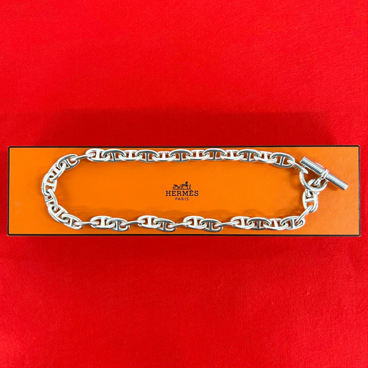 Necklace Hermes Chaine d'Ancre MM 36 frames Margiela period