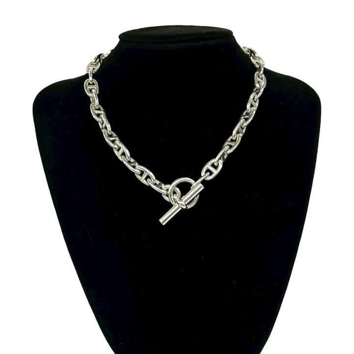 Necklace Hermes Chaine d'Ancre MM 36 frames Margiela period