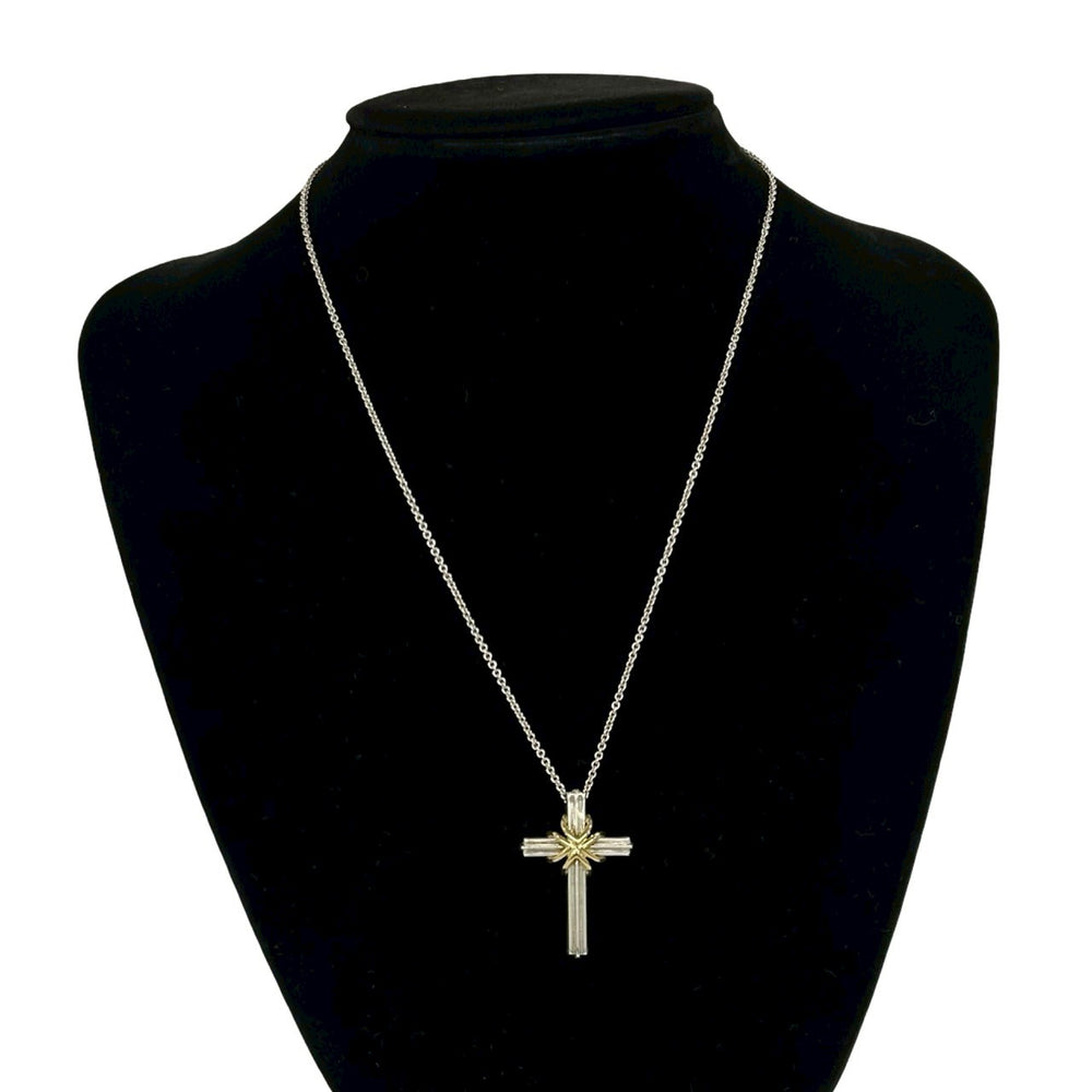 necklace tiffany signature cross