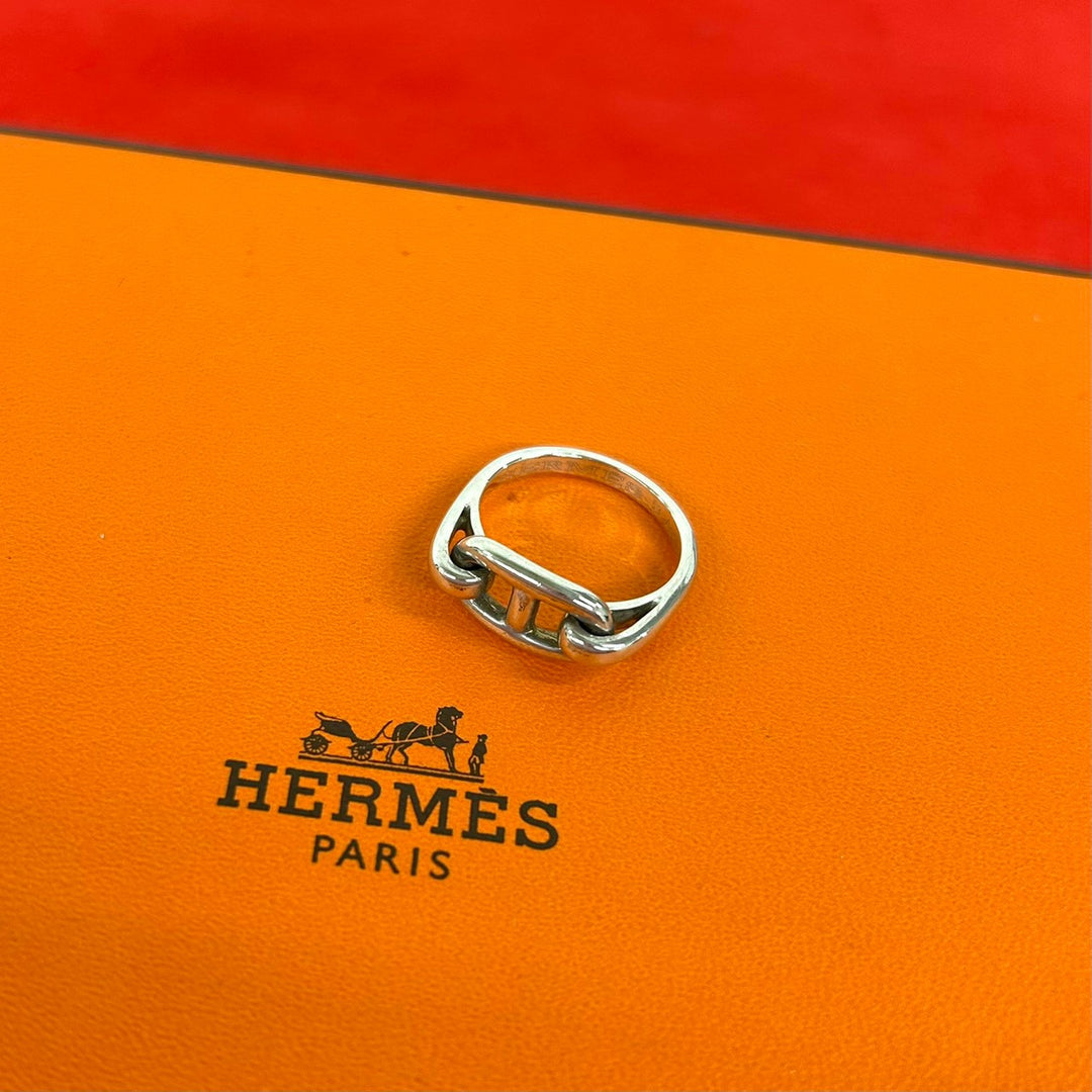 Rings Hermes Chaine d'Ancre Ring