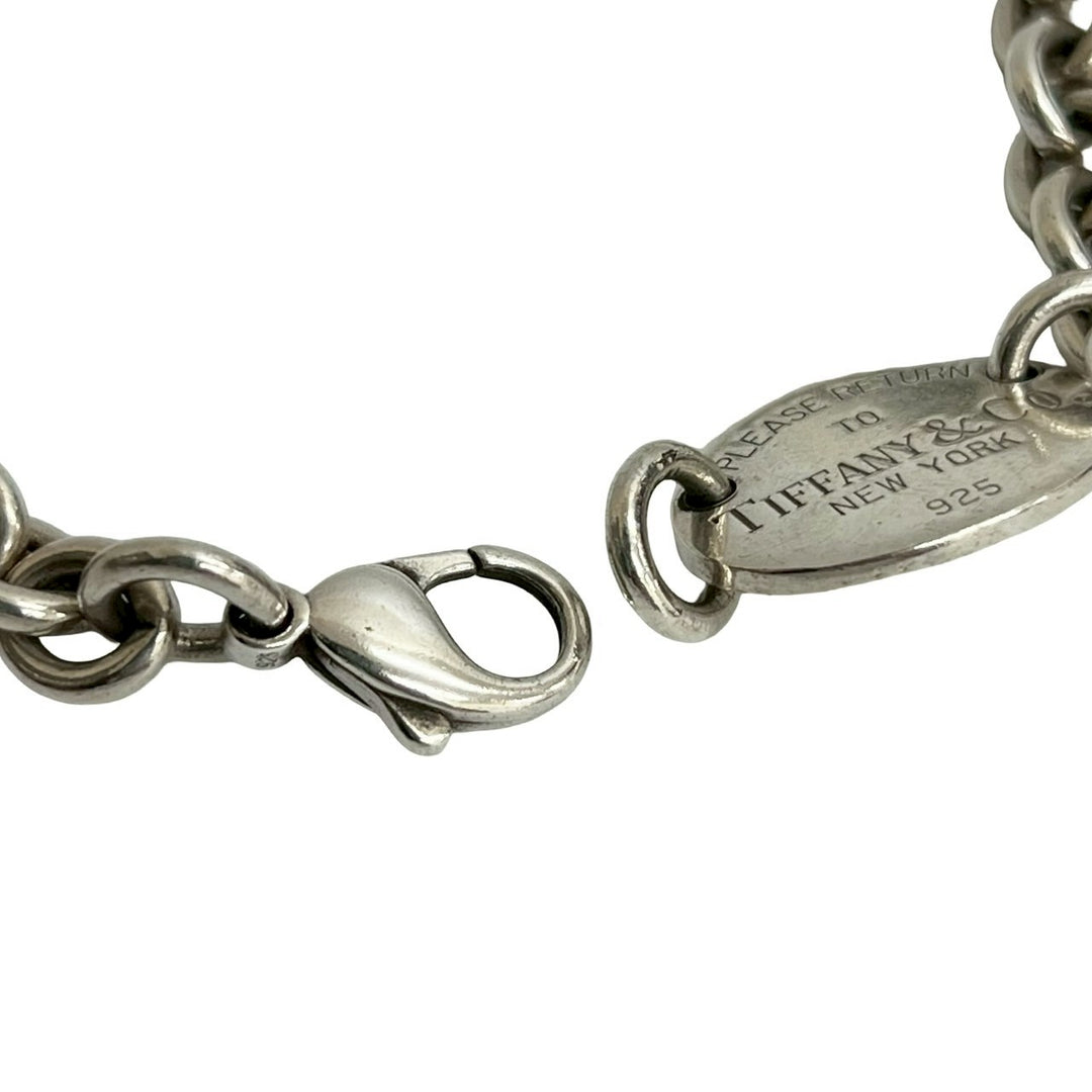 necklace tiffany return toe oval