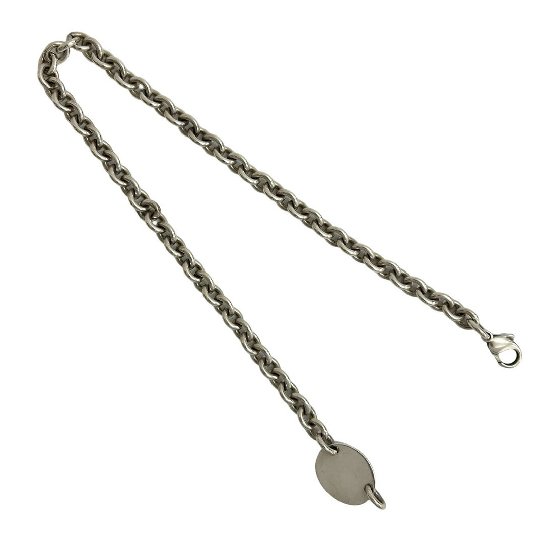 necklace tiffany return toe oval